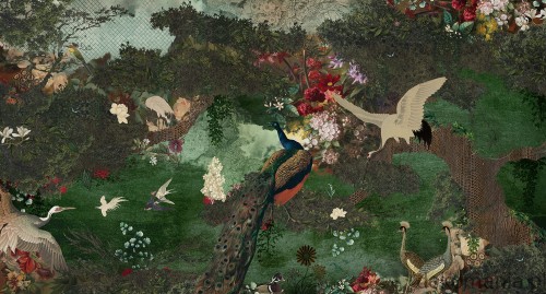 Fototapeta na wymiar zwierzęta w raju MU12028 Eden of bliss.jpg