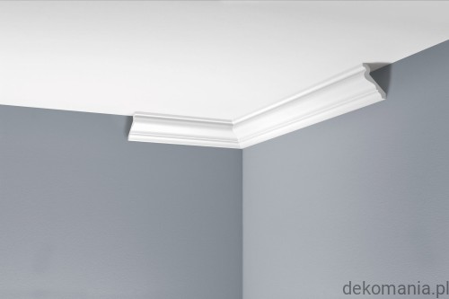 Biała listwa przysufitowa gładka 5,6x6,5cm LGG-27 Creativa LGG27.jpg