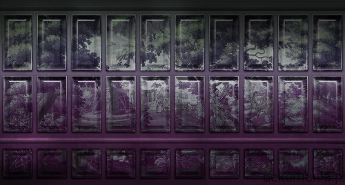 Fototapeta na wymiar z efektem drewnianych paneli Isle of sky MU11035.jpg