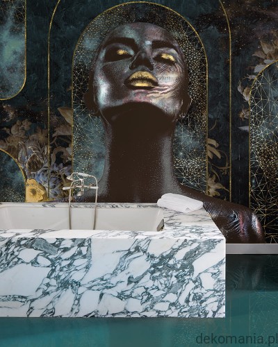 Fototapeta ścienna do sypialni indyjska kobieta  MU12004 Nalini.jpg