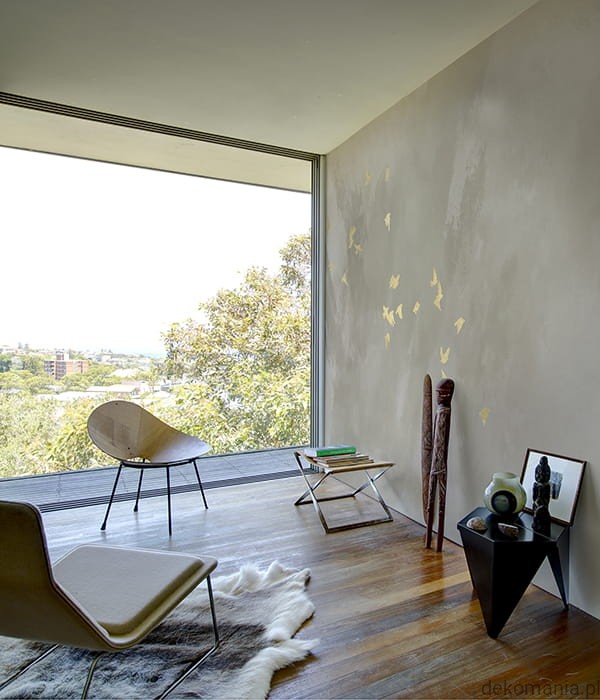 Fototapeta ścienna do sypialni metaliczne ptaki na minimalistycznym tle MU13049 Cherry flight.jpg