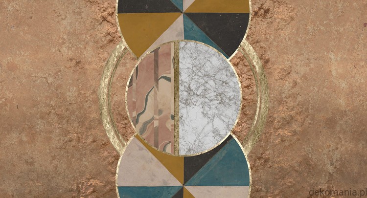 Fototapeta na wymiar naturalne kamienie ze złotymi kołami MU14058 Sandstone.jpg