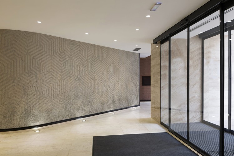 Fototapeta ścienna do sypialni geometryczny wzór zwierzęcy Geodile MU11052.jpg