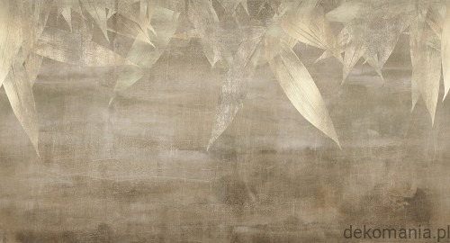 Fototapeta na wymiar błyszczące liśnie na betonowym tle MU12068 Shine down.jpg