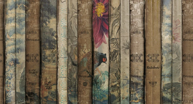 Fototapeta na wymiar natua i imitacja książek MU12089 The art of knowledge.jpg