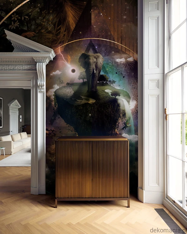Fototapeta ścienna do sypialni trójwymiarowy efekt MU12103 Cosmic wonder.jpg