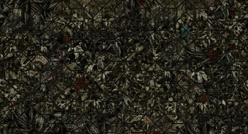 Fototapeta na wymiar tropikalne liście  MU13052 El dorado.jpg