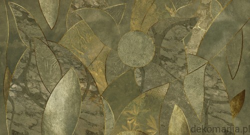 Fototapeta na wymiar liście z geometrycznym akcentem MU13084 Harmony.jpg
