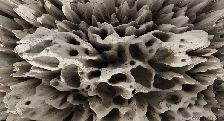 Fototapeta na wymiar koralowiec na jednolitym tle MU13095 Coral on the wall.jpg