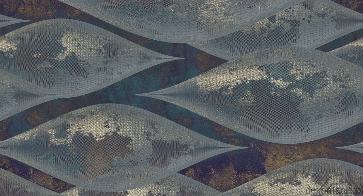 Fototapeta na wymiar trójwymiarowy efekt z geometrycznymi elementami MU14063 Golden Horizon.jpg