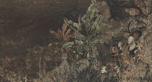 Fototapeta na wymiar natura na jednolitym tle MU14067 Along the Nile.jpg