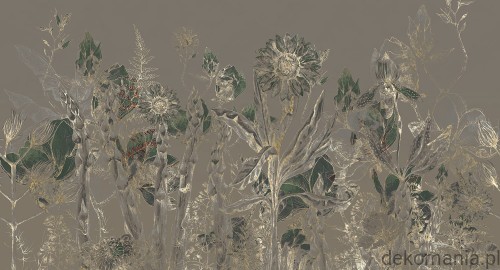 Fototapeta na wymiar ogród złotych kwiatów MU14085 Floral garden.jpg