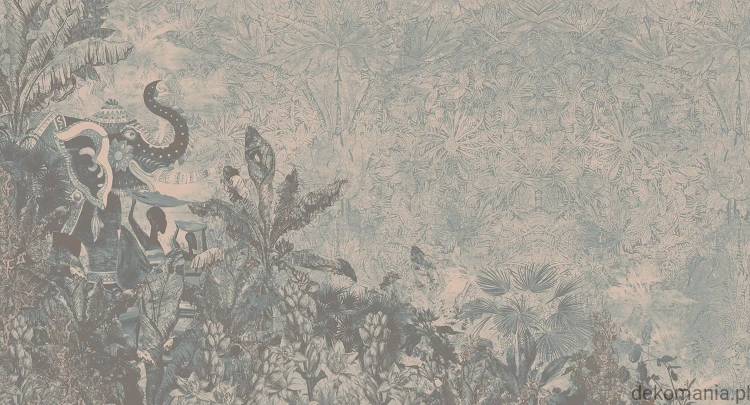 Fototapeta na wymiar orientalny słoń pośród natury MU15017 Enchanting mirage.jpg