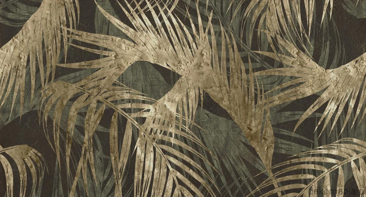 Fototapeta na wymiar złote liście palm  MU15060 Twilight tapestry.jpg