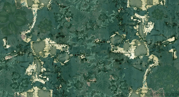 Fototapeta na wymiar nowoczesne, złote wzory z kwiatami MU15081 Symphony.jpg