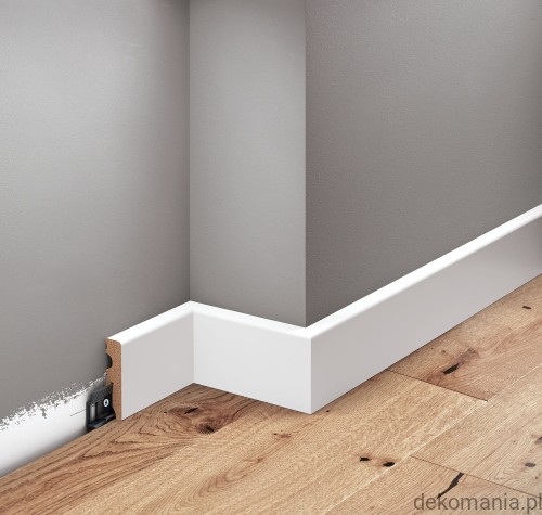 Biała listwa przypodłogowa MDF laminowana LMDF-01 wys. 5.8cm LMDF01.jpg