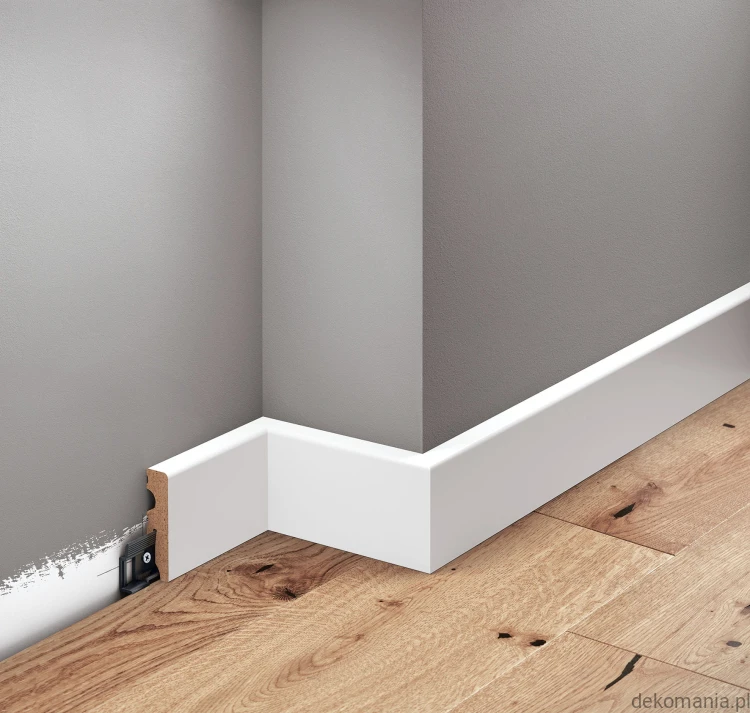 Biała listwa przypodłogowa MDF laminowana LMDF-01 wys. 5.8cm LMDF01.jpg