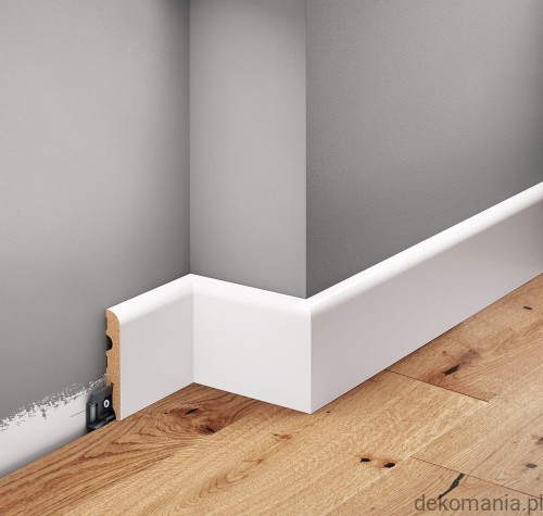 Biała listwa przypodłogowa MDF laminowana LMDF-03 wys. 8cm LMDF03.jpg