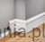 Biała listwa przypodłogowa MDF laminowana LMDF-08 wys. 11,5cm LMDF08.jpg