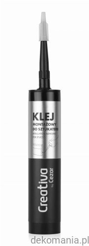 Mocny klej montażowy do sztukaterii Creativa by Cezar C300 300ml.jpg