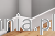Biała listwa lakierowana wys. 8cm MDF Creativa LMDF-04.png