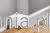 Biała listwa lakierowana wys. 9cm MDF Creativa LMDF-06.png