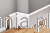 Biała listwa lakierowana wys 10cm MDF Creativa LMDF-07.png