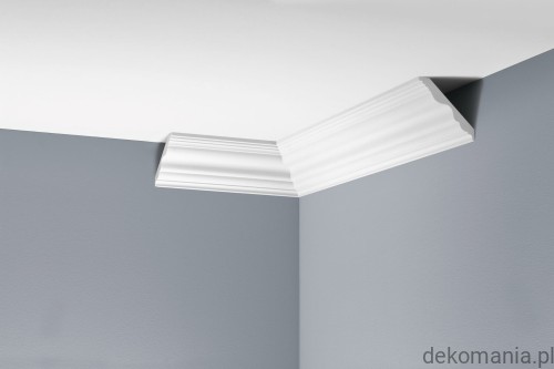 Biała listwa przysufitowa gładka 10x10cm LGG-04 Creativa LGG04.jpg