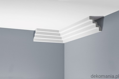 Biała listwa przysufitowa gładka 10,8x10,8cm LGG-11 Creativa LGG11.jpg