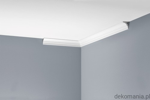 Biała listwa przysufitowa gładka 4x4cm LGG-12 Creativa LGG12.jpg