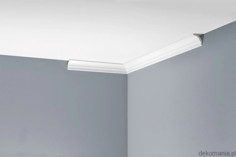 Biała listwa przysufitowa gładka 4x4cm LGG-12 Creativa LGG12.jpg