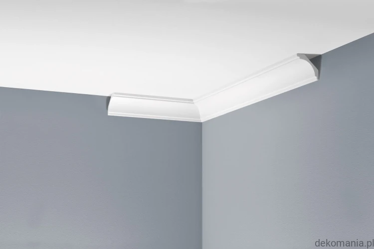 Biała listwa przysufitowa gładka 6x6cm LGG-15 Creativa LGG15.jpg