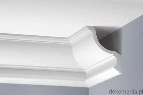 Biała listwa przysufitowa gładka 12x15,4cm LGG-18 Creativa LGG18.jpg