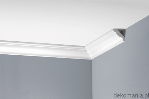 Biała listwa przysufitowa gładka 4x4cm LGG-24 Creativa LGG24.jpg