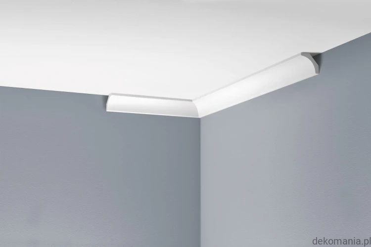 Biała listwa przysufitowa gładka 4,8x5,1cm LGG-28 Creativa LGG28.jpg
