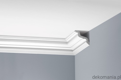 Biała listwa przysufitowa gładka 10x9,8cm LGG-32 Creativa LGG32.jpg