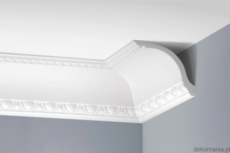 Biała listwa przysufitowa zdobiona 13,5x11cm LGZ-05 Creativa LGZ05.jpg