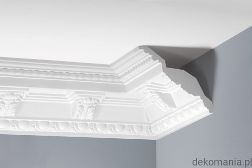 Biała listwa przysufitowa zdobiona 13,7x13,3cm LGZ-07 Creativa LGZ07.jpg