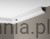 Biała listwa przysufitowa gładka 5,3x5cm LGG-38 Creativa LGG38.jpg