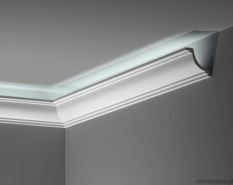 Przysufitowa listwa oświetleniowa LED gładka 5,3x5cm LGG-38 Creativa LGG38.jpg