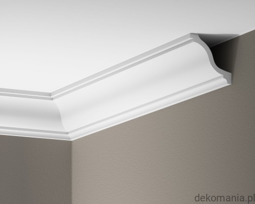 Biała listwa przysufitowa gładka 8x8cm LGG-43 Creativa LGG43.jpg