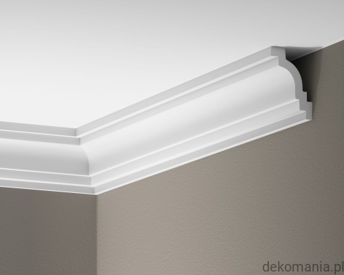 Biała listwa przysufitowa gładka 5,4x7,7cm LGG-44 Creativa LGG44.jpg