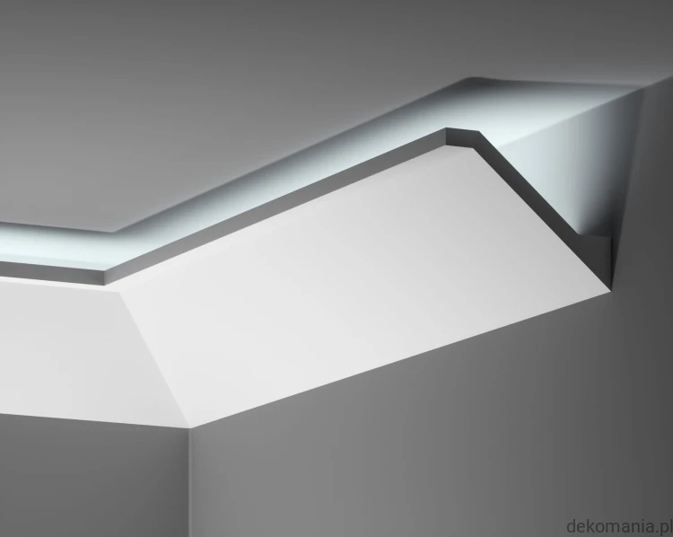 Przysufitowa listwa oświetleniowa LED gładka 12x10cm LGG-51 Creativa LGG51.jpg