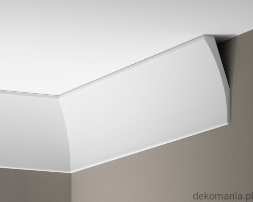 Biała listwa przysufitowa gładka 5x15cm LGG-54 Creativa LGG54.jpg
