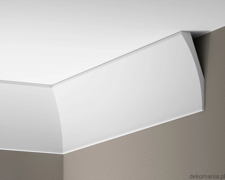 Biała listwa przysufitowa gładka 5x15cm LGG-54 Creativa LGG54.jpg