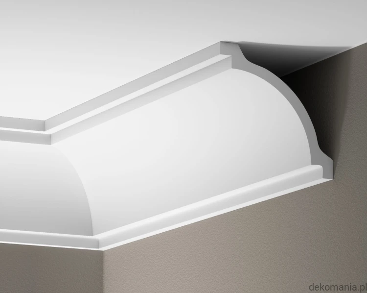 Biała listwa przysufitowa gładka 15x15cm LGG-57 Creativa LGG57.jpg