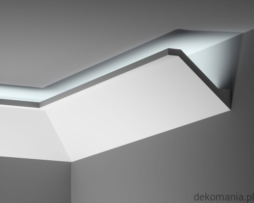 Listwa oświetleniowa LED przysufitowa gładka 12x10cm LGG-51 Creativa LGG51.jpg