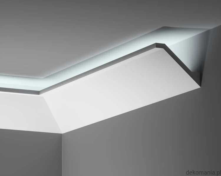 Listwa oświetleniowa LED przysufitowa gładka 10x8cm LGG-50 Creativa LGG50.jpg