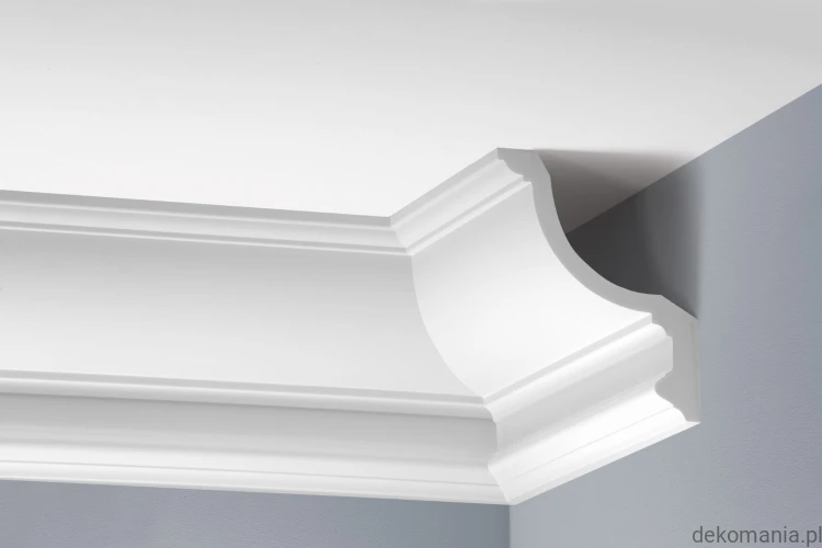 Biała przysufitowa listwa oświetleniowa LED gładka 12x15,4cm LGG-18 Creativa LGG18.jpg