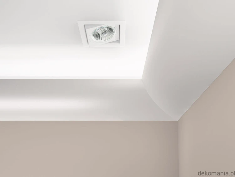 Listwa oświetleniowa LED przysufitowa gładka 11,5x7,8cm LOC-07 Creativa LOC07.jpg